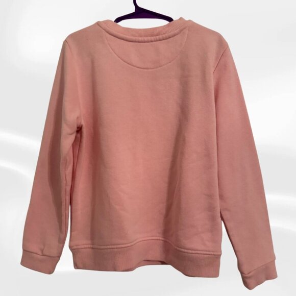 Adventure wear Girls Pink Bunny Sweater | Size 6X Pullover Sweatshirt - Picture 3 of 4